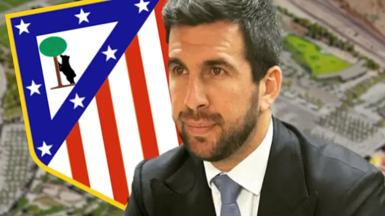 Riquelme imita al Atl&eacute;tico | Fuente (Canva, @enriqueriquelmev)