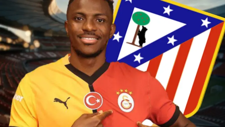 Osimhen podr&iacute;a salir de Turqu&iacute;a | Fuente (Canva, @Galatasaray )