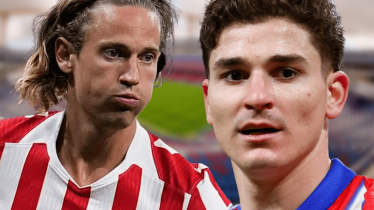 Las palabras de Marcos Llorente sobre Juli&aacute;n Alvarez | Fuente (@Atleti, Canva)
