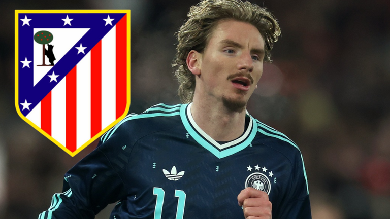 Woltemade, en el radar del Atl&eacute;tico  | Fuente (@NUFC, Atleti y Canva)