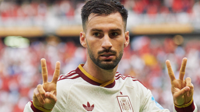 Baena, como contra Uruguay, fue de lo mejor del combinado nacional | Fuente: @SEFutbol