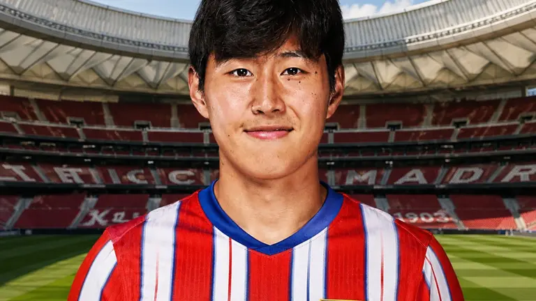 Kang-In Lee llega al Atl&eacute;tico de Madrid | Fuente (Canva, IA)