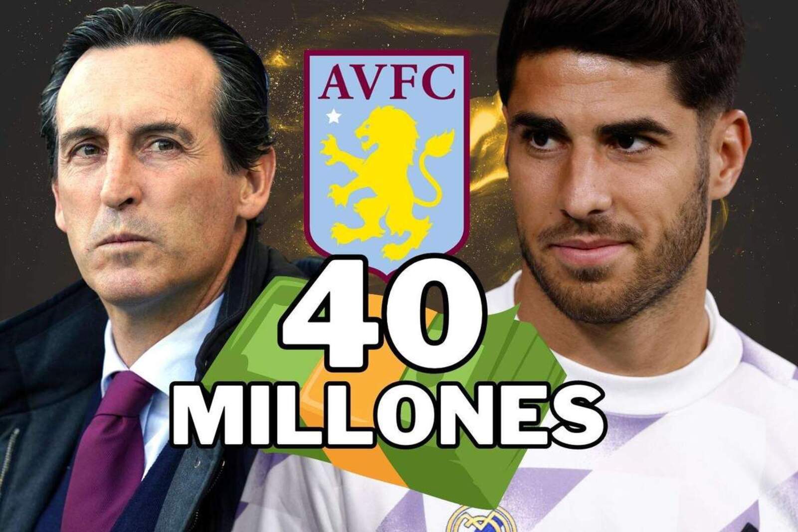 Marco Asensio puede irse al Aston Villa | Canva Pro