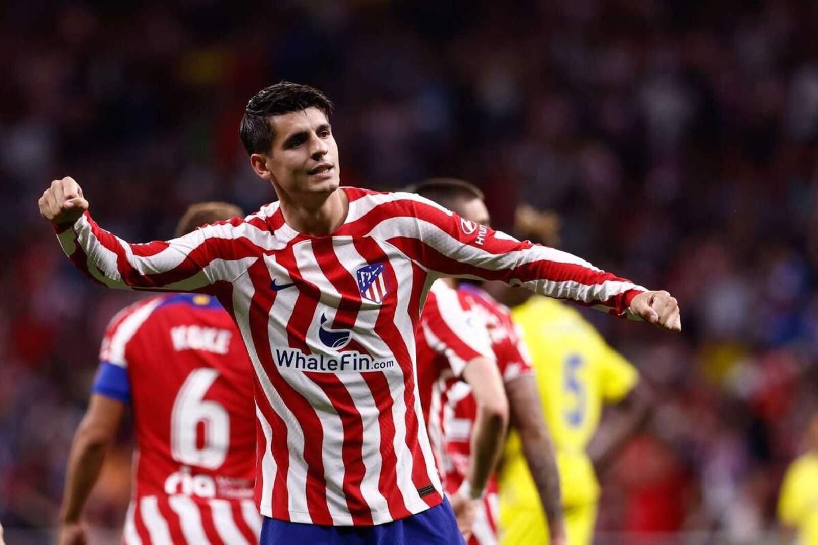 Álvaro Morata, por delante de Correa | Europa Press