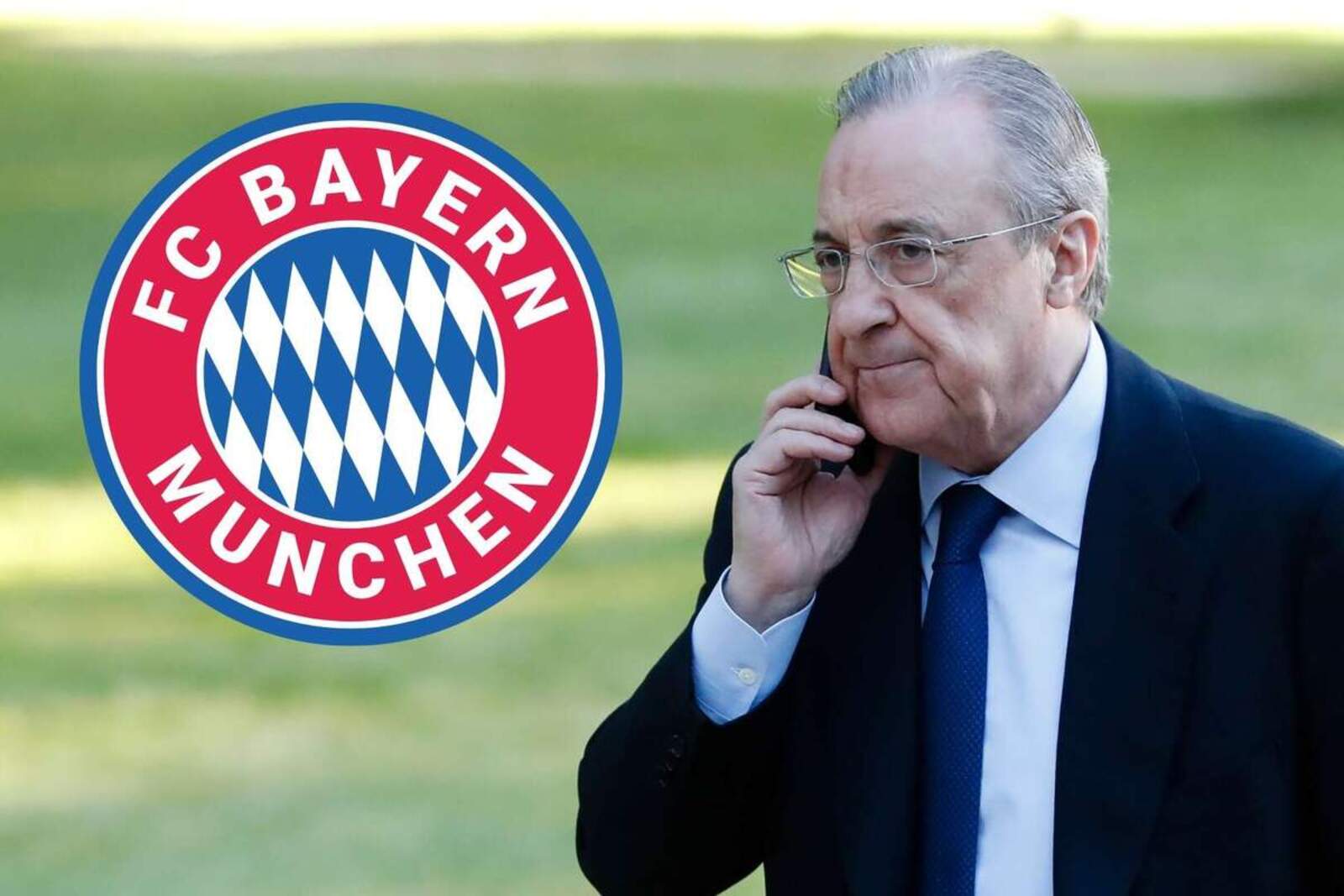 Florentino Pérez habla con el Bayern de Múnich | Canva Pro