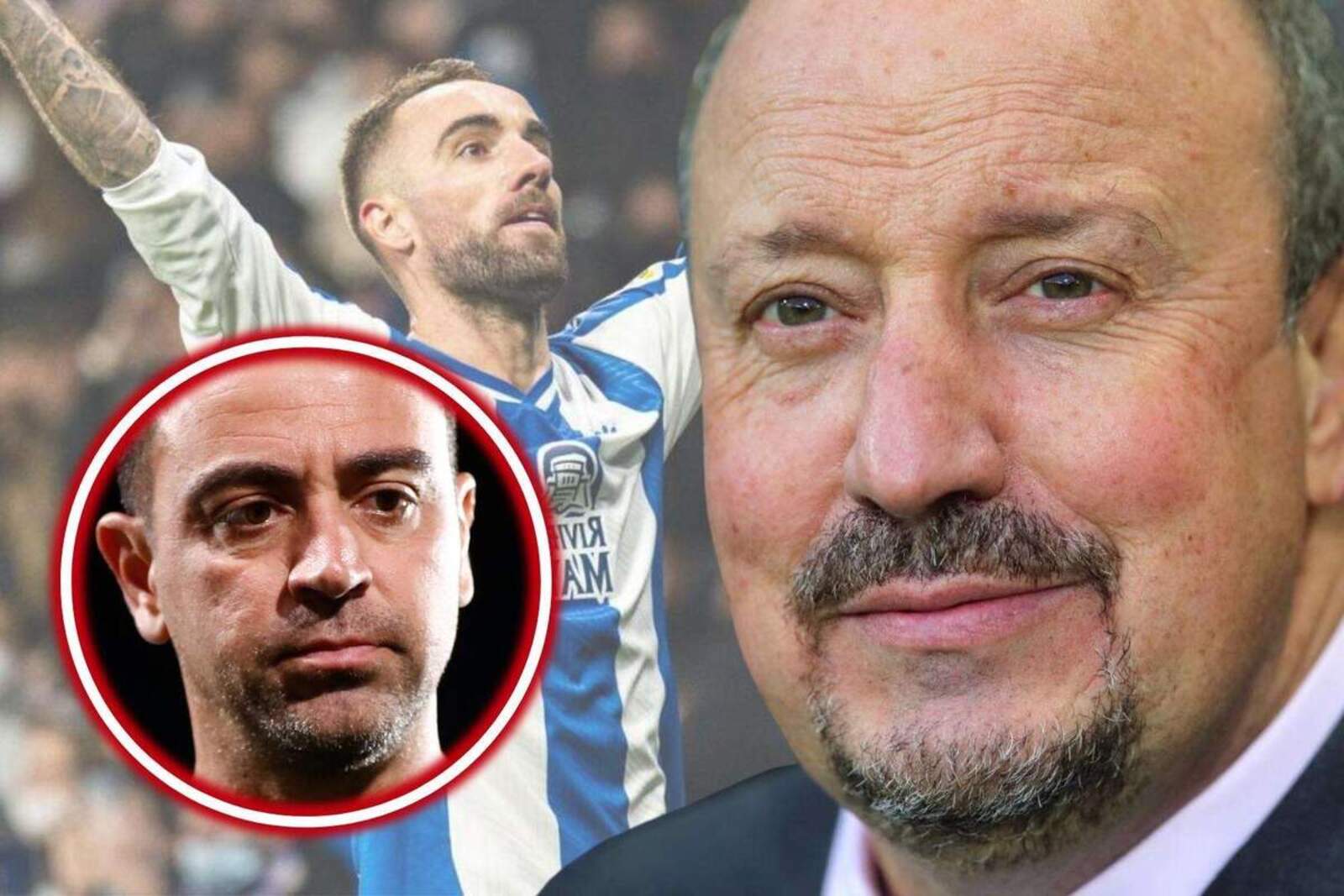 Rafa Benítez hace enfadar a Xavi por Sergi Darder
