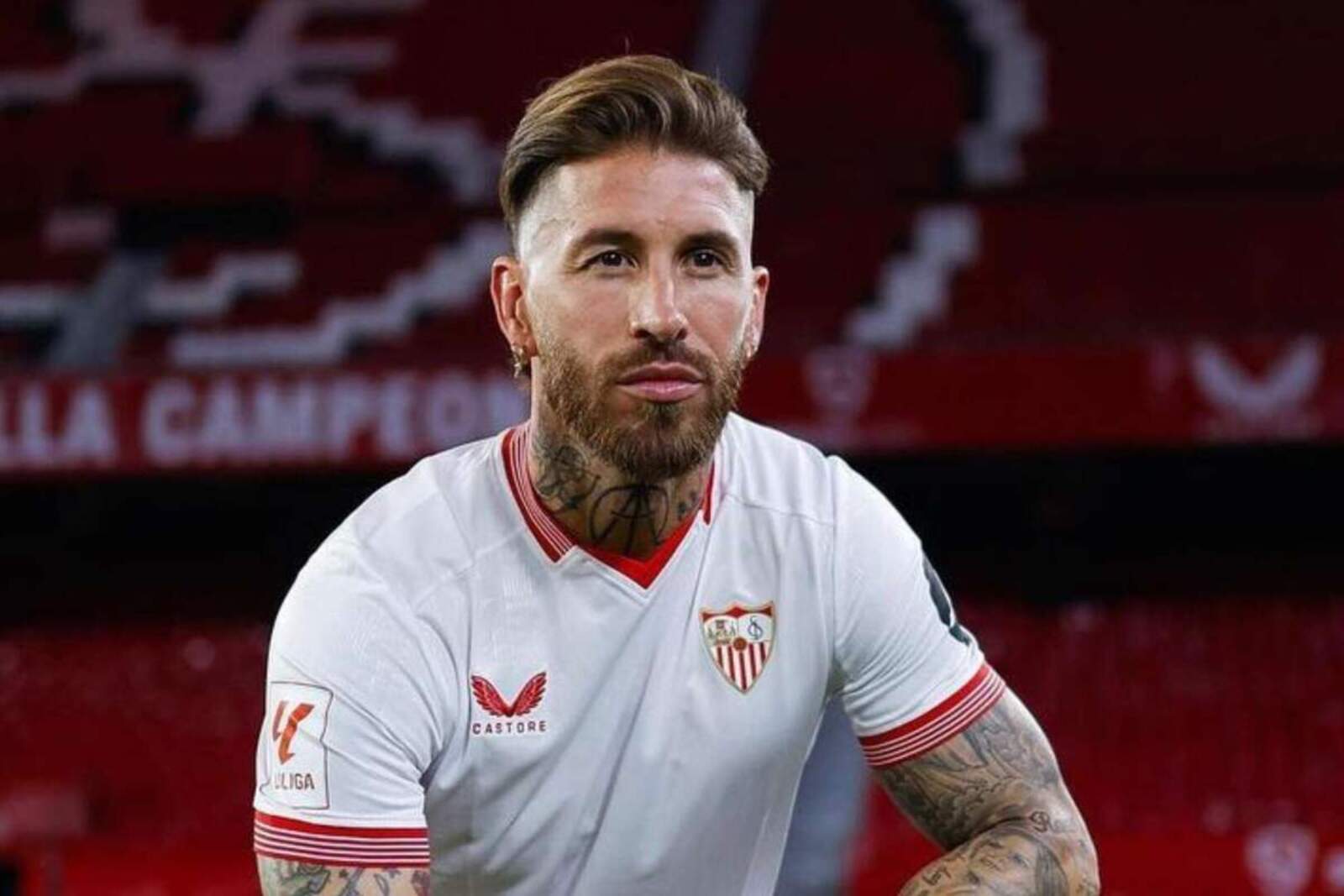 Sergio Ramos en el Sevilla