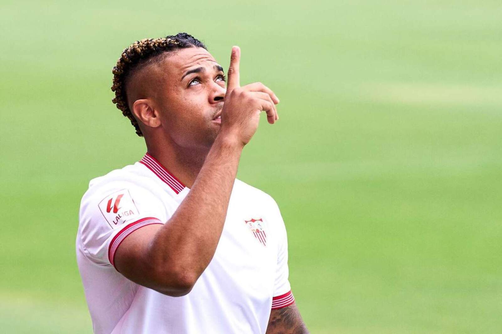 Mariano Díaz, delantero del Sevilla FC