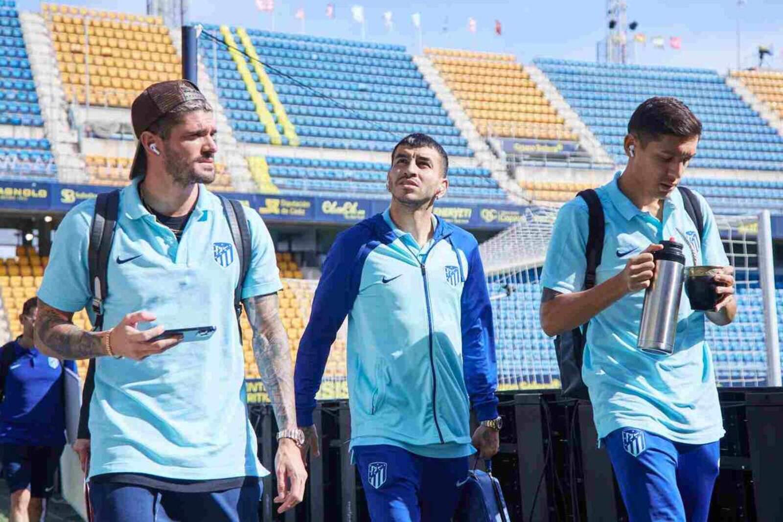 Los argentinos del Atlético de Madrid