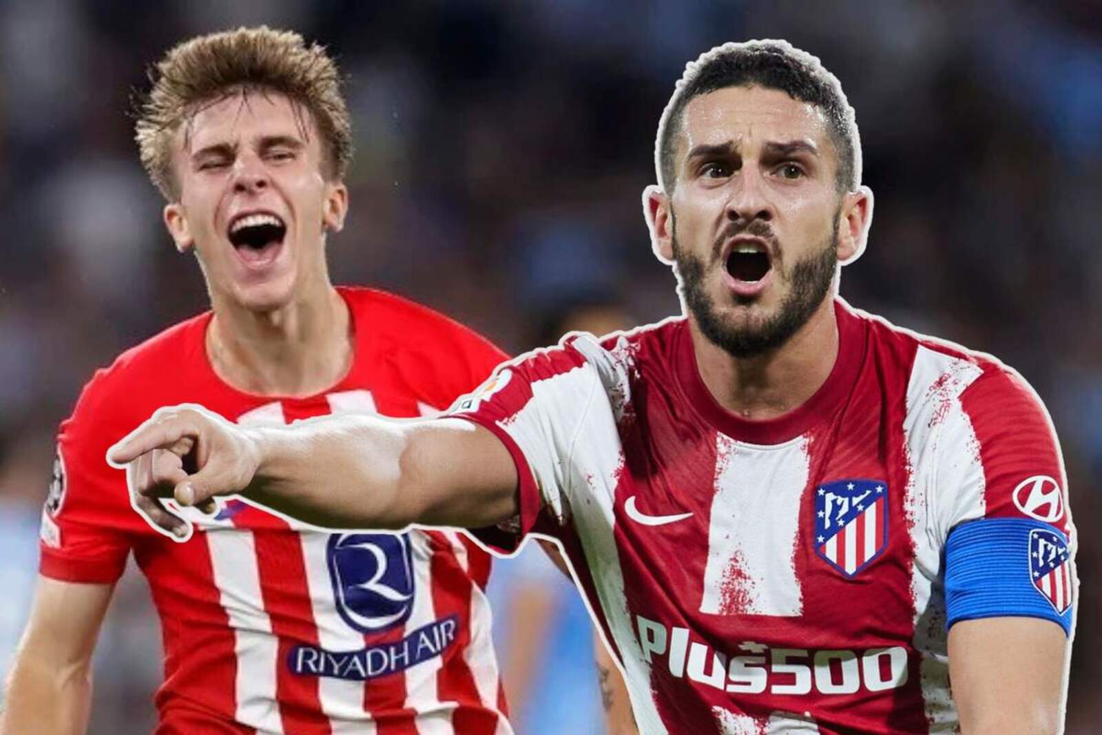 Pablo Barrios y Koke, los escuderos del Atleti