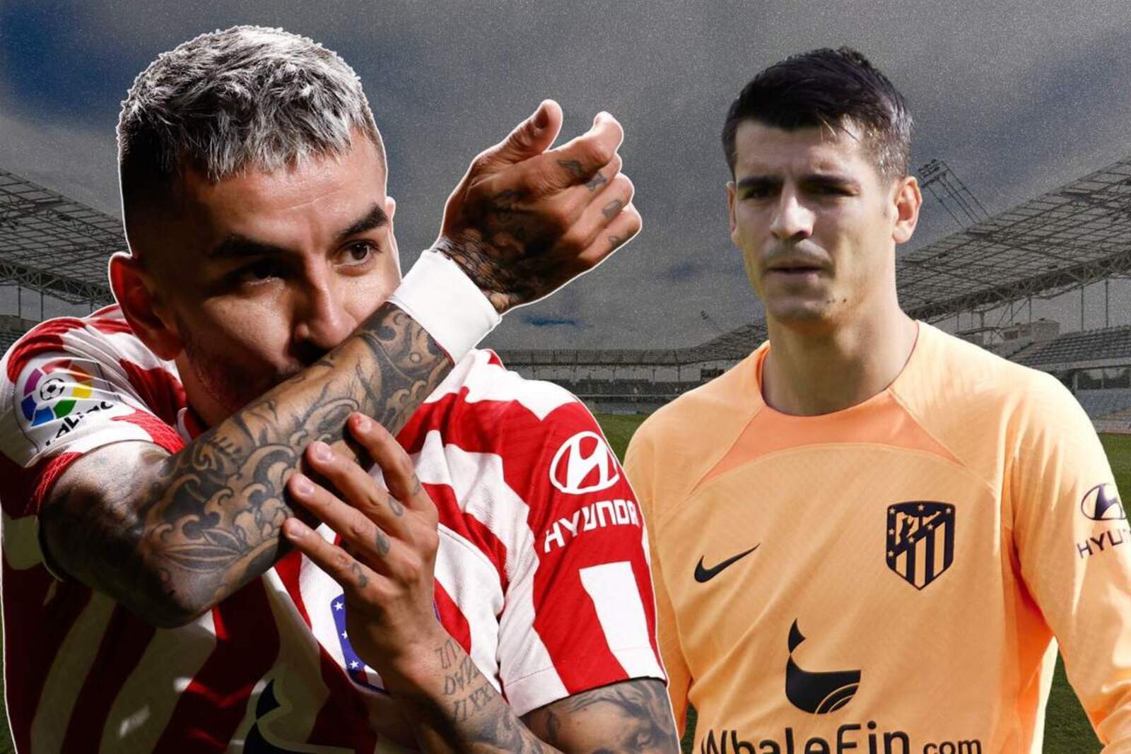 Ángel Correa no ha podido competir con la delantera rojiblanca
