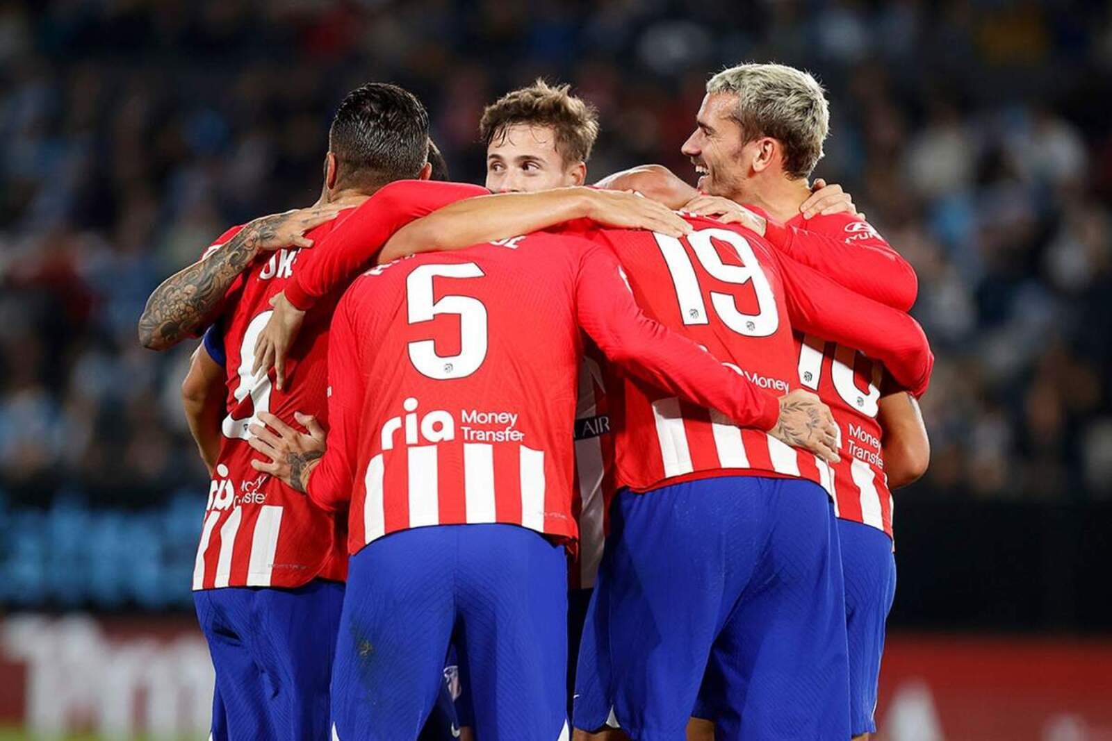 El Atlético ha ganado todos los partidos en el Metropolitano