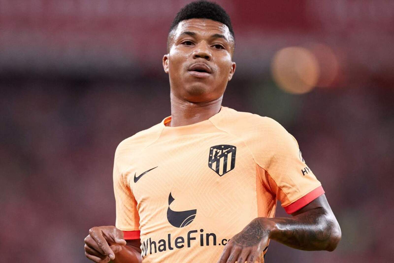 Reinildo durante un partido