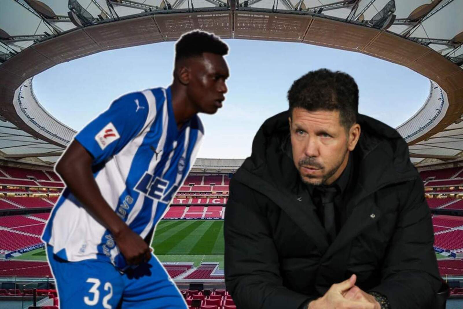Simeone sigue de cerca a Samu Omorodion