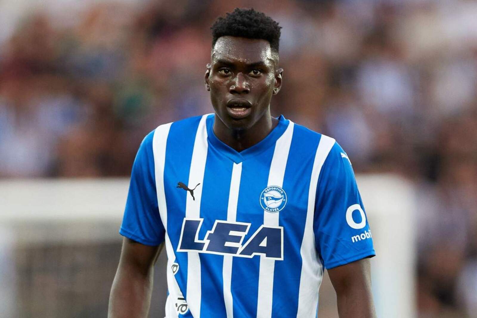 Samu durante un partido