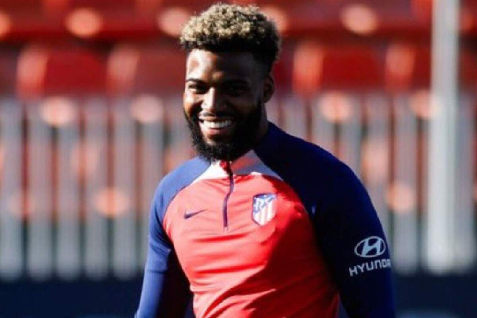 Lemar en un entrenamiento