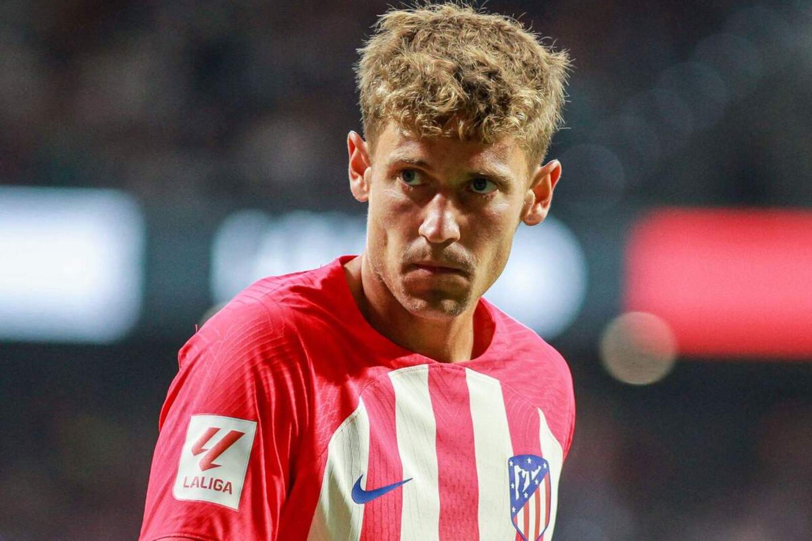 Llorente durante un partido