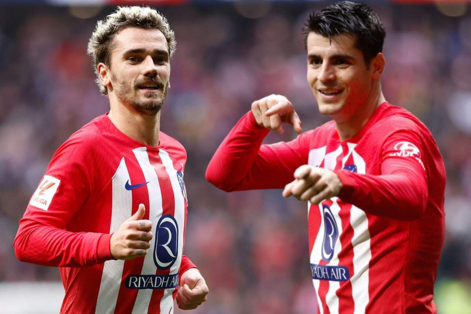 Griezmann y Morata