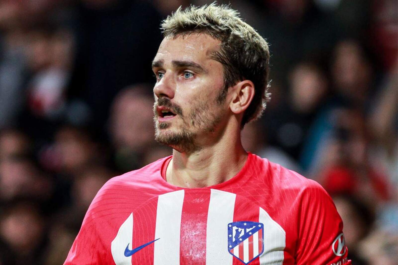 Griezmann durante un partido