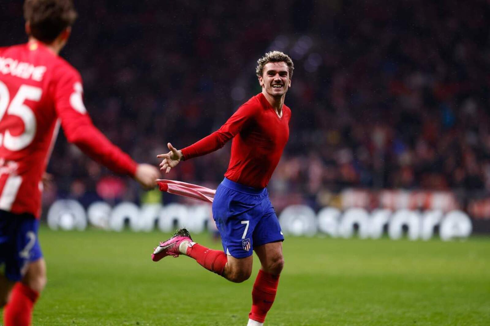 Griezmann celebrando un gol