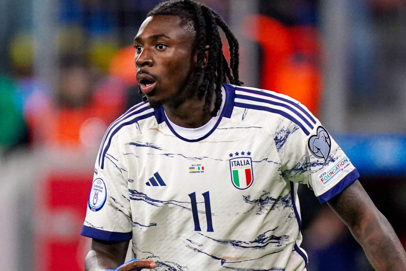 Moise Kean no ha marcado ningún gol esta temporada
