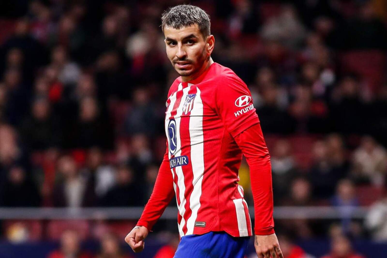Correa durante un partido