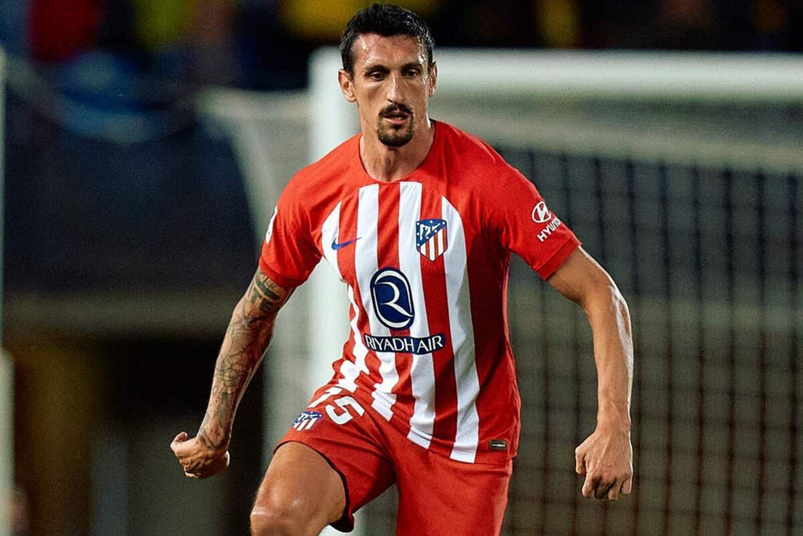 Savic durante un partido