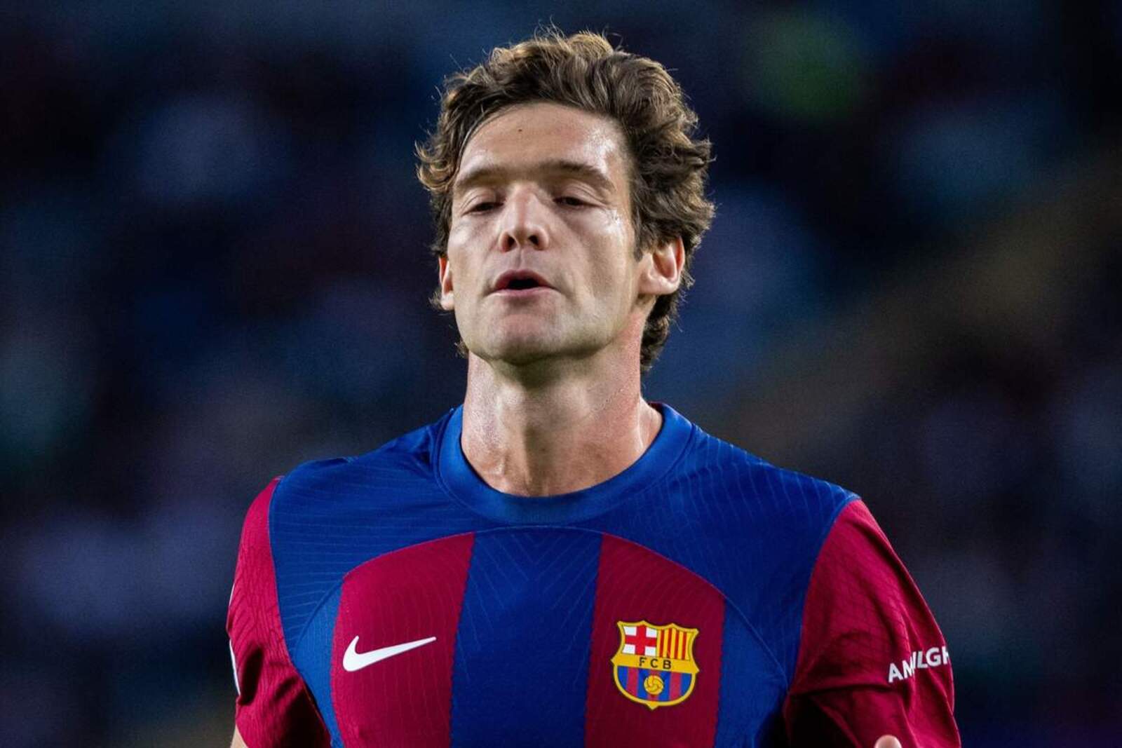 Marcos Alonso durante un partido