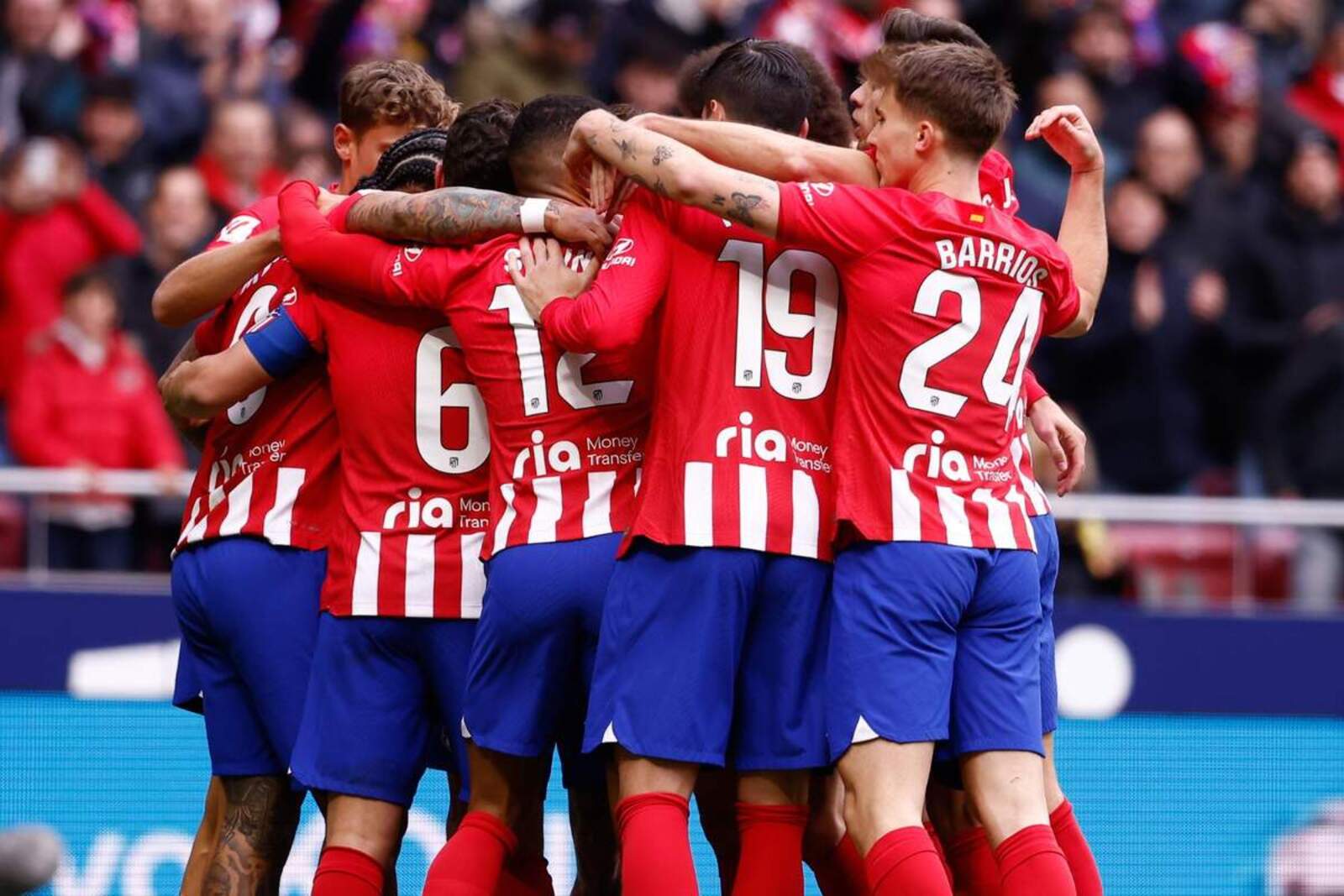 El equipo rojiblanco ante una dura prueba en Dortmund