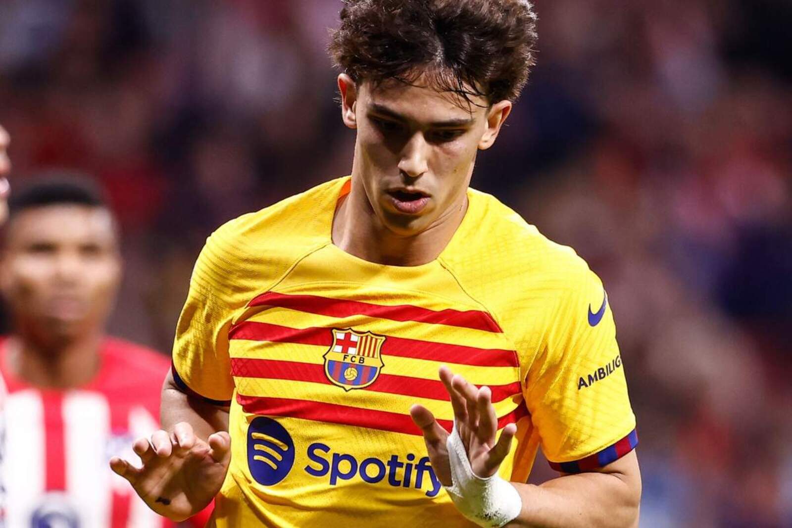 Joao contra el Atleti