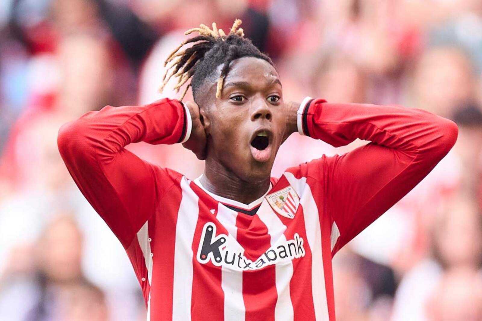 Nico Williams en el Athletic Club