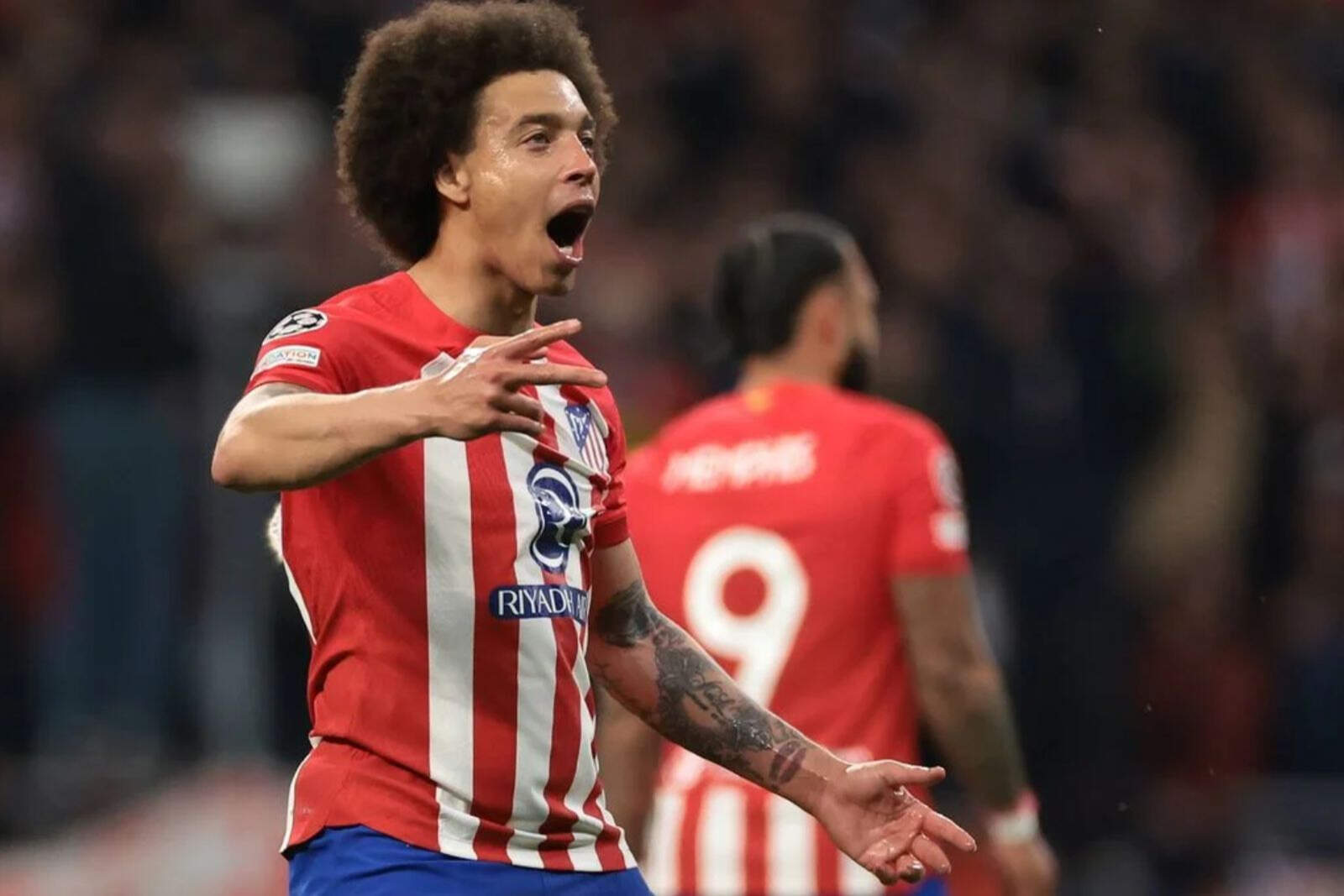 Witsel en un partido