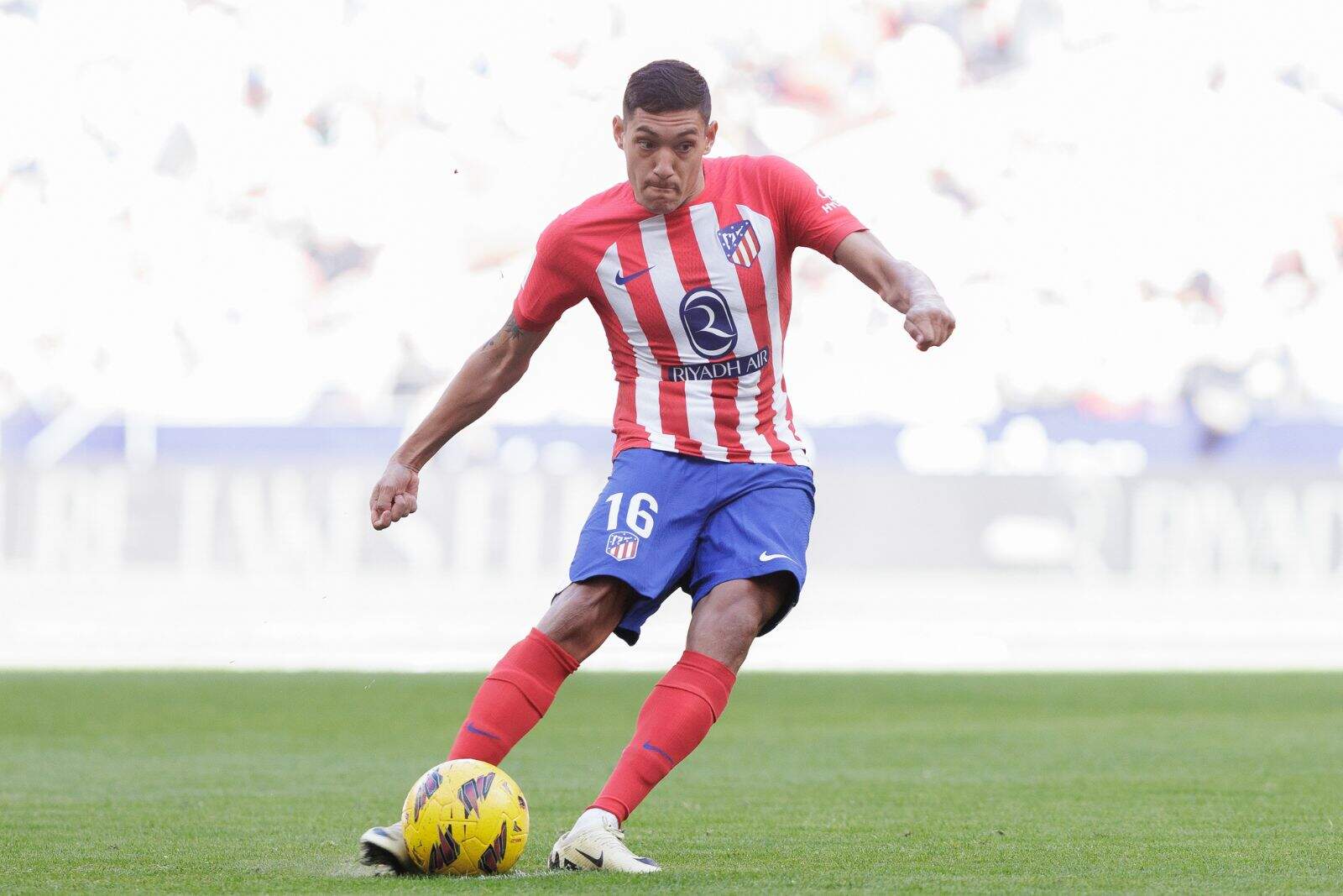 Molina con el Atleti