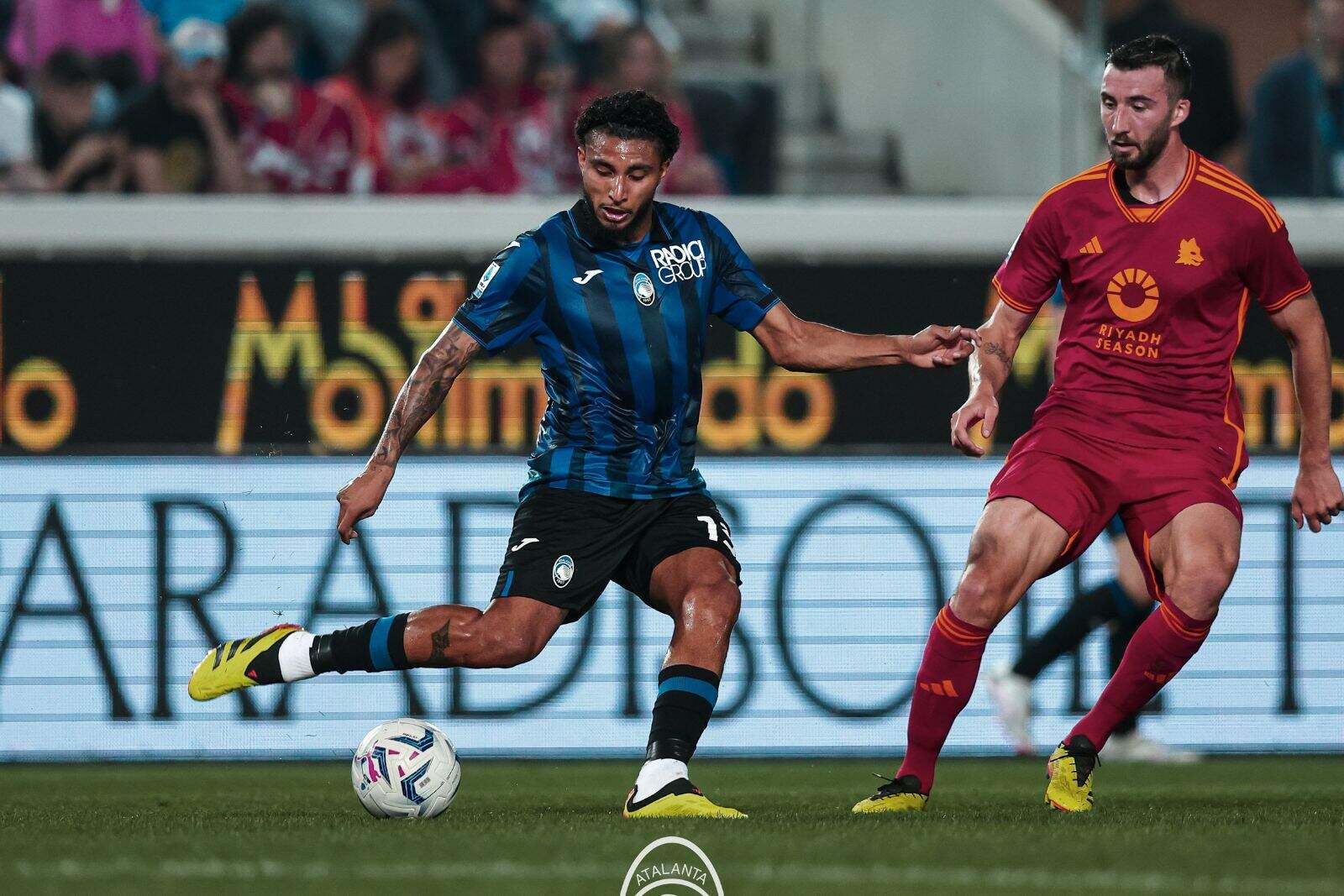 Los rojiblancos sueñan con Ederson (Fuente: Europa Press y Canva)