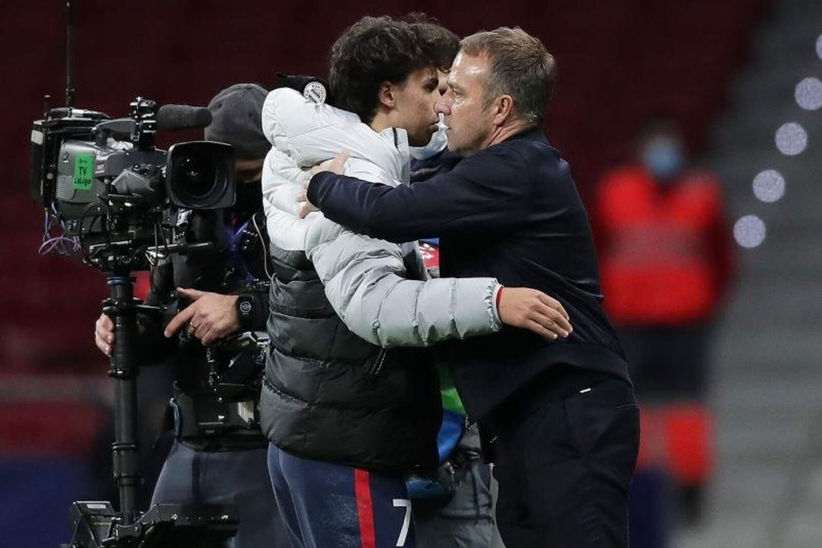 Hansi Flick y Joao Felix se vieron las caras durante la Champions de 2020-21