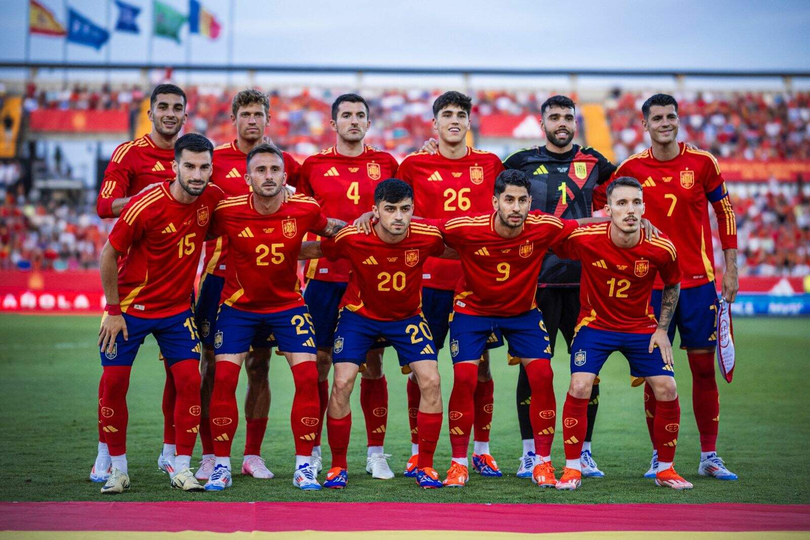 Álvaro Morata con la selección de España | Fuente (RFEF)