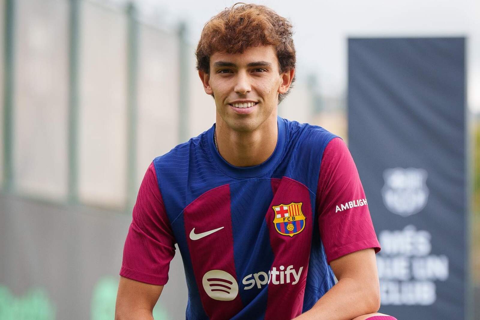 Joao con el Barcelona