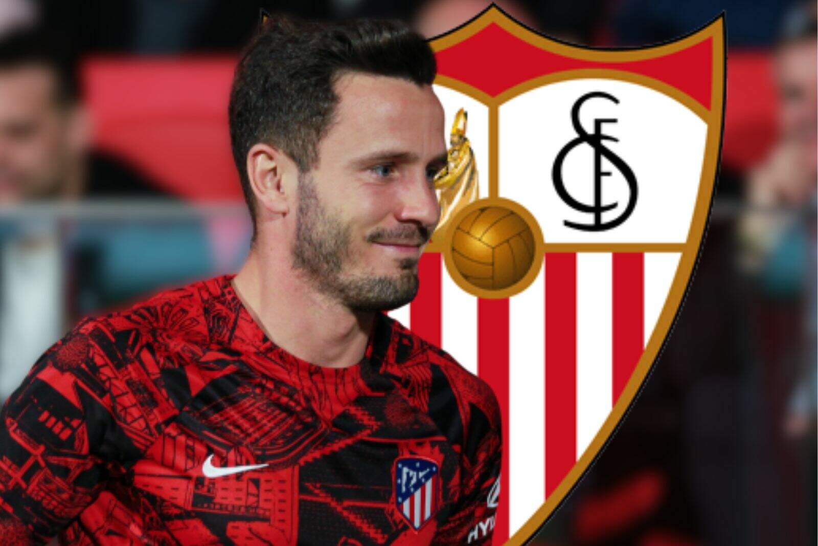 Saúl abandonó el Atlético de Madrid y puso rumbo al Sevilla FC