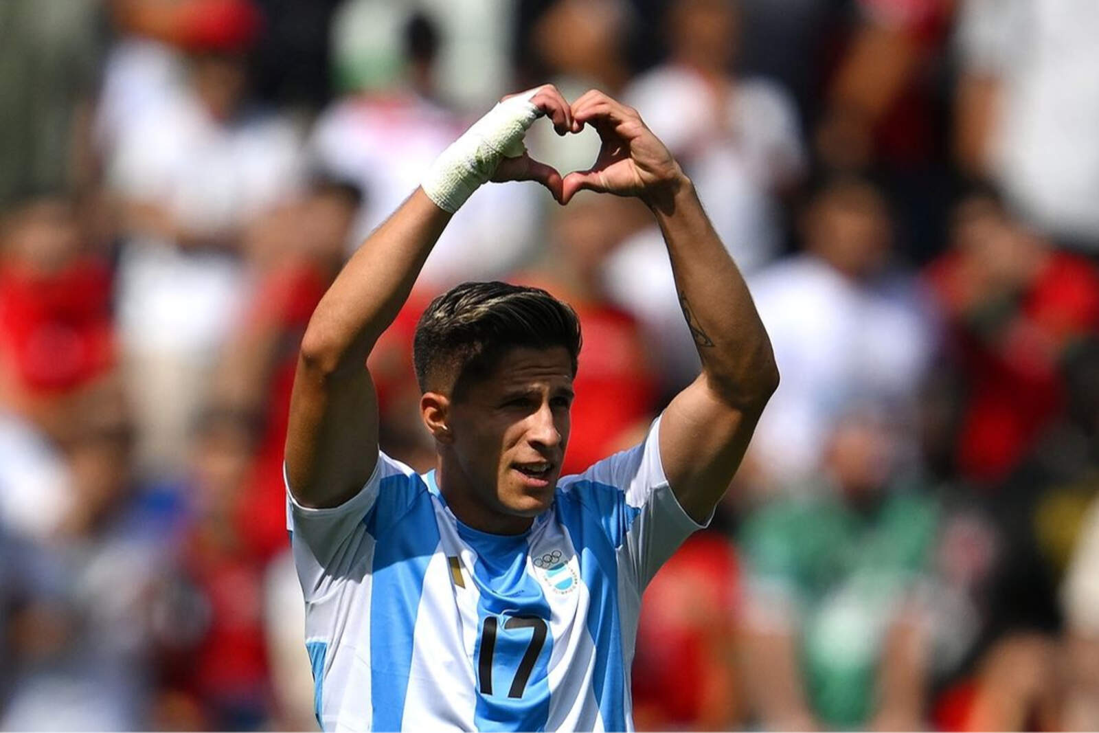 Giuliano anoto el 1-2 de Argentina, aunque acabo perdiendo ante Marruecos