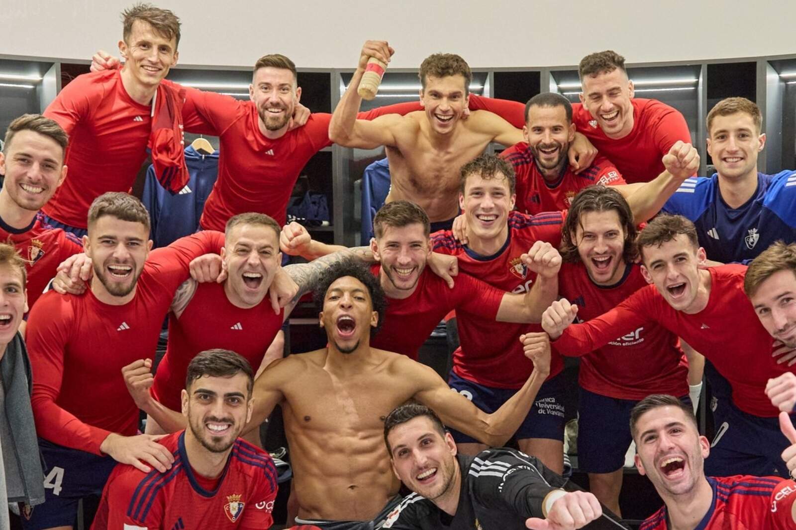 Vestuario del Osasuna