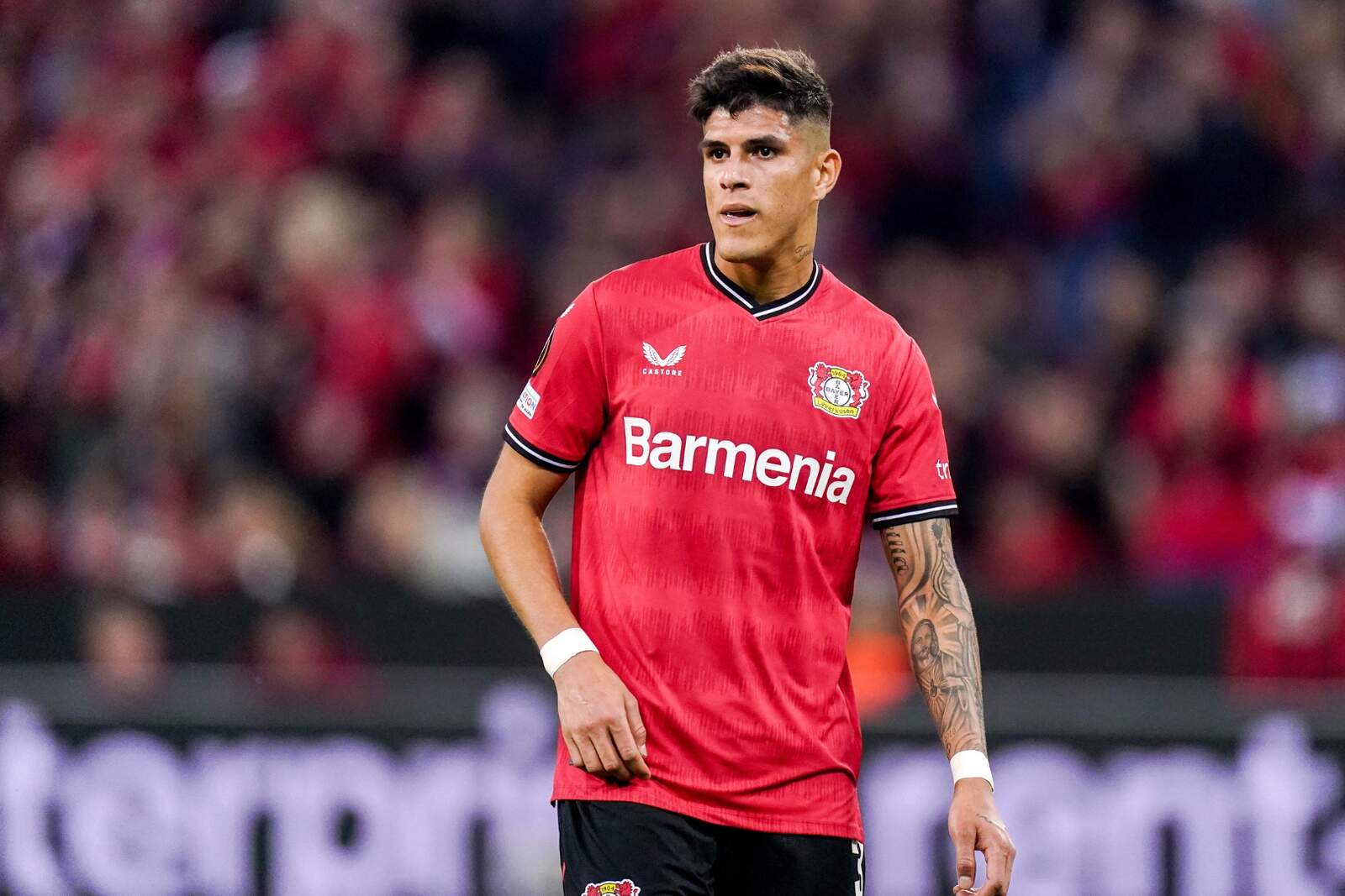 Hincapié durante un partido