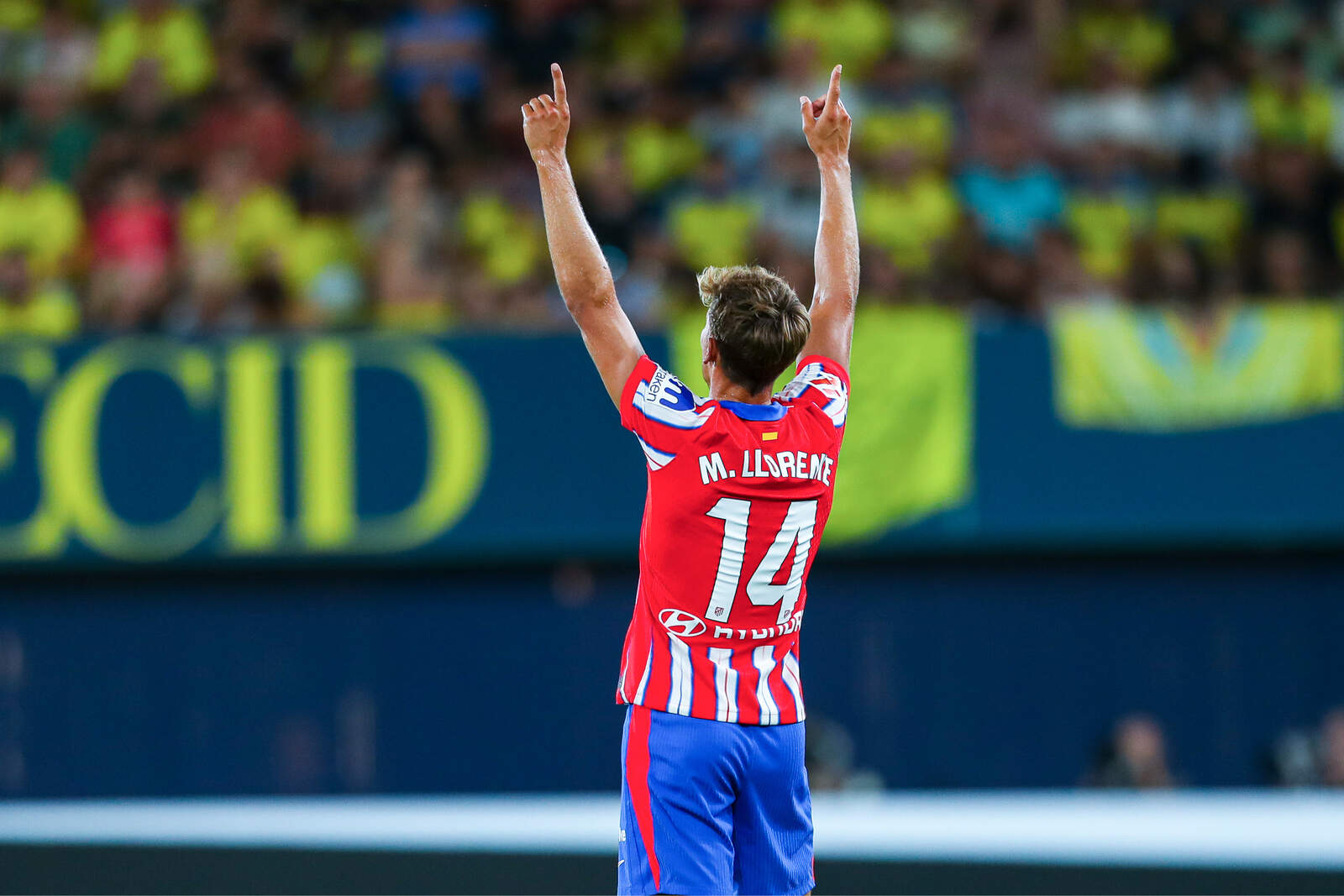 Marcos Llorente le dio el empate parcial al Atleti