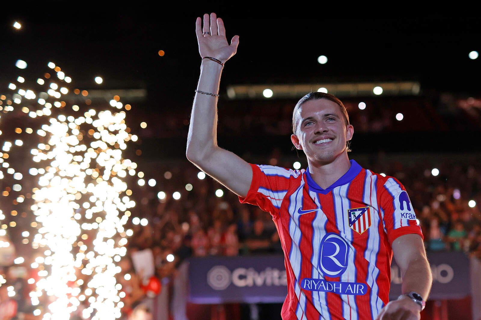 Conor Gallagher llegó con mucho caché al Atlético | Fuente: (@Atleti)