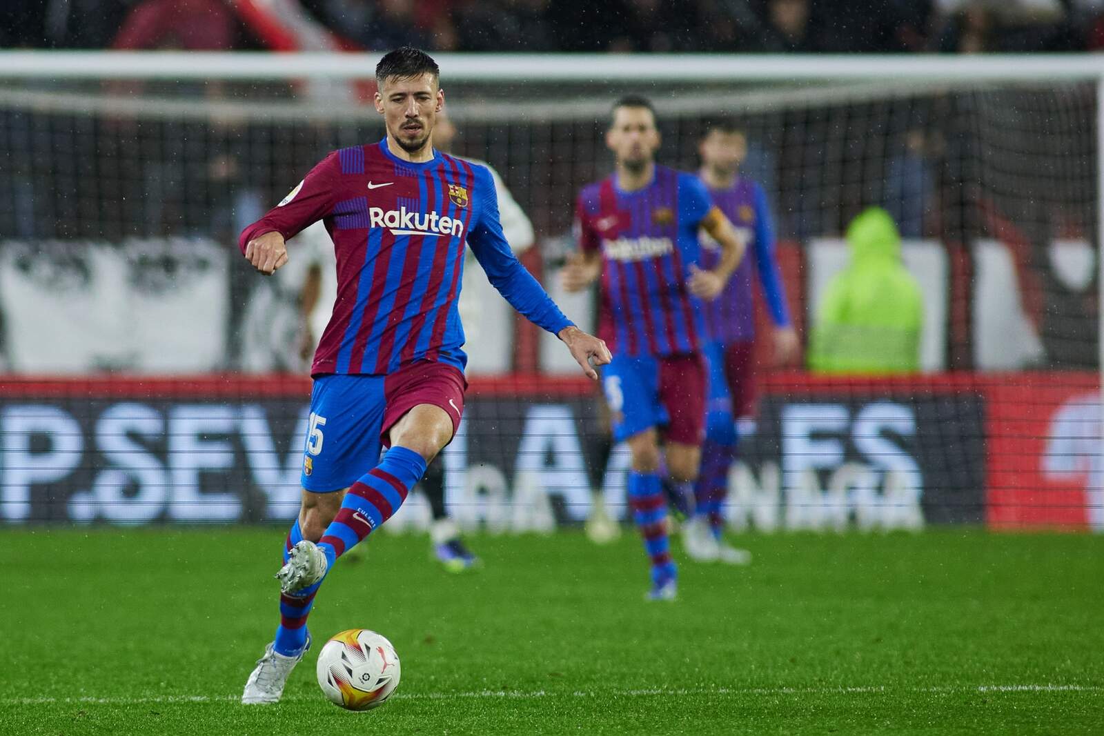 Lenglet en el Barcelona