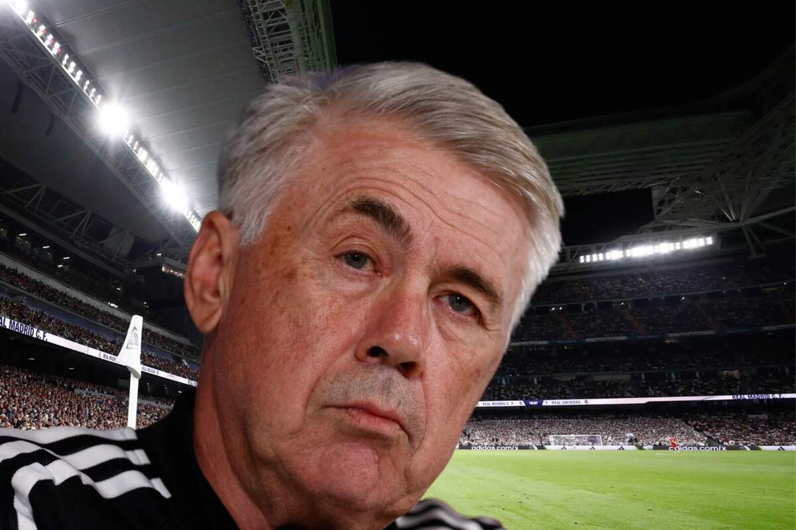 Carlo Ancelotti, entrenador del Real Madrid