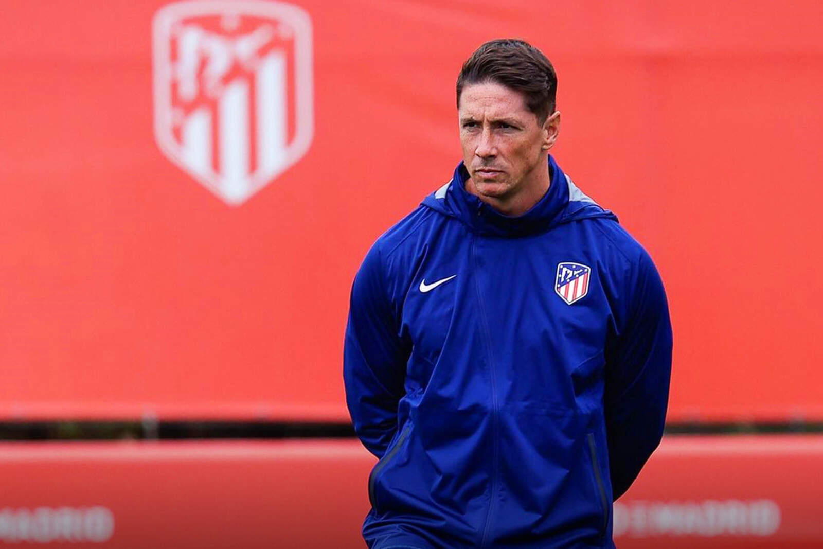 Fernando Torres con el Atlético de Madrid