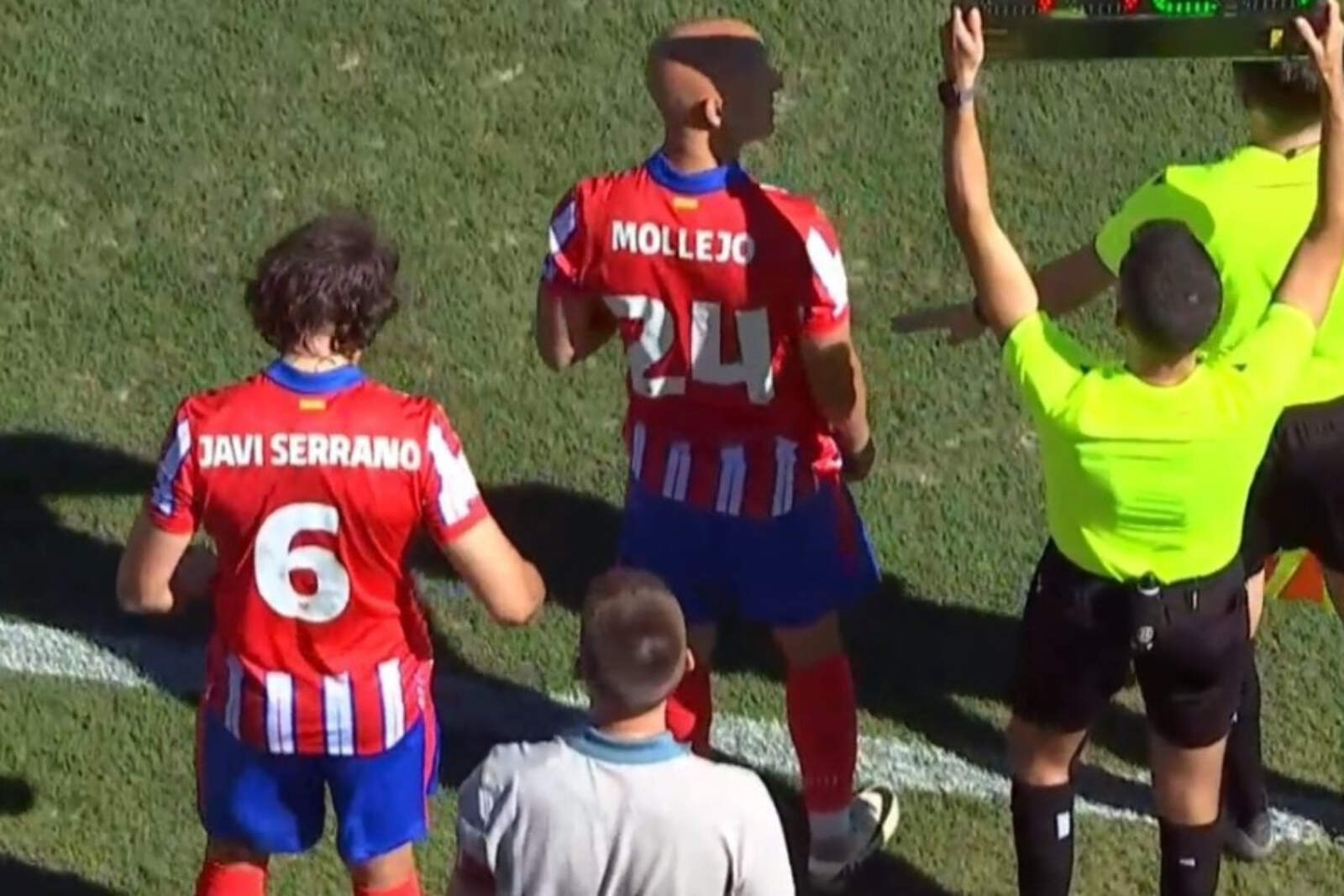 Victor Mollejo y Javi Serrano entraron en la segunda parte
