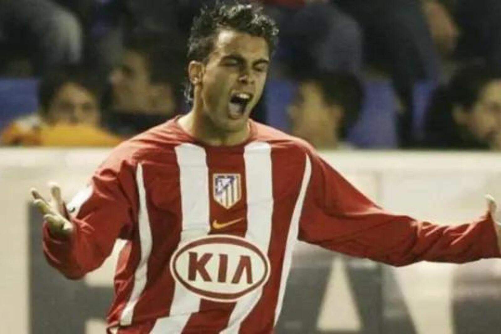 Rufino con el Atleti