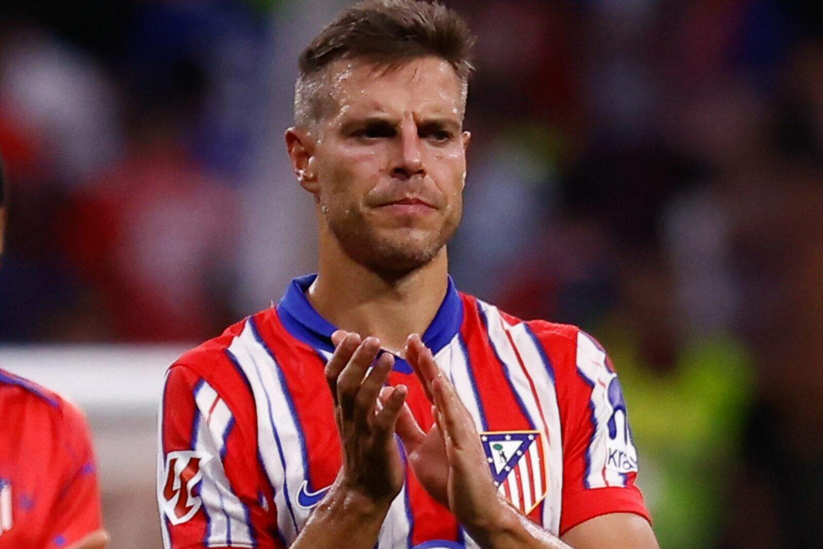 Azpilicueta entes del partido