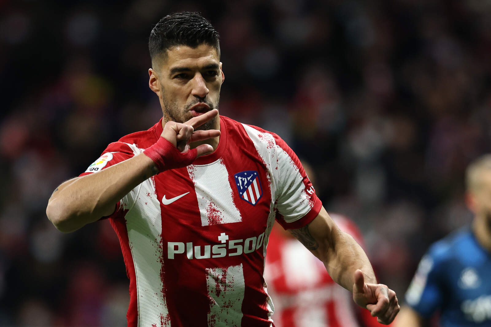 Luis Su?rez dej? huella en el Metropolitano